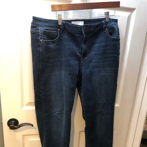 Lane Bryant midrise/essential stretch/straight/20s